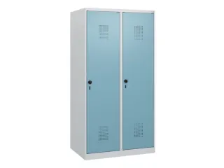 schoollocker,HxBxD 1530x800x500mm,2vak,vak B 400mm,draaigrendel - 2