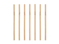 Drinkrietje IEZZY karton buigbaar Ø 6x240mm 100% fair 200 stuks bruin