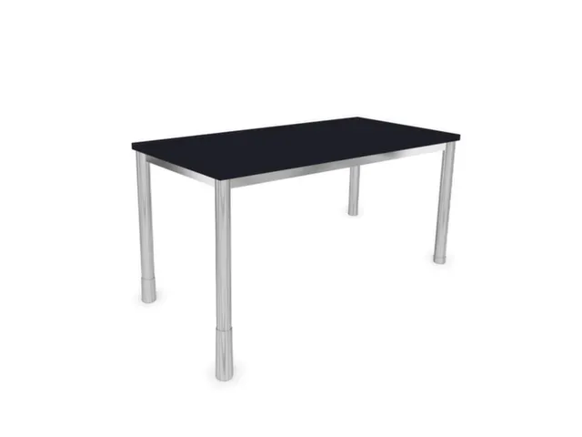 In hoogte verstelbaar bureau,HxBxD 720-840x1200x600mm,CC-zwart