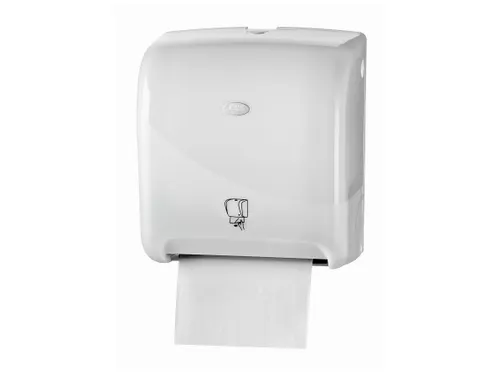 Euro matic 431107 Pearl WHITE handdoekautomaat Tear & Go