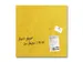 Tableau magnétique en verre Artverum Design Yellow Structure mat 480x
