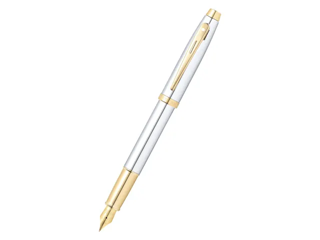 Vulpen SHEAFFER 100 E9340 F Bright chrome gold tone