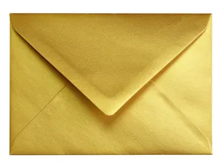 Envelop Papicolor C6 114x162mm Goud Gegomd - 2