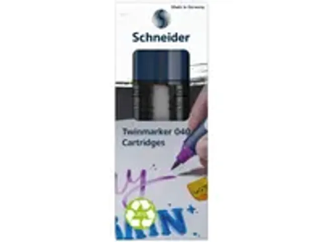 OUTLET Twinmarker Schneider cartridge Paint-It 040 set van 6 kleuren