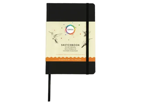 Tekenboek Qrea A5 80 vel 100gr