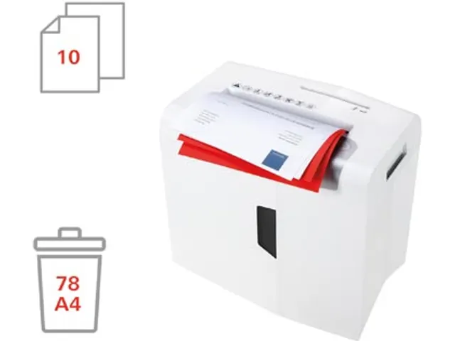 shredstar S10 papiervernietiger 6 mm stroken P-2