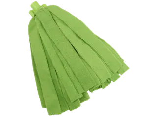 Vikan Microfibre draadmop microvezel stroken schroefdraad Groen - 1