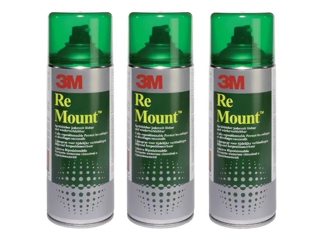 Colle 3M ReMount aérosol 400ml