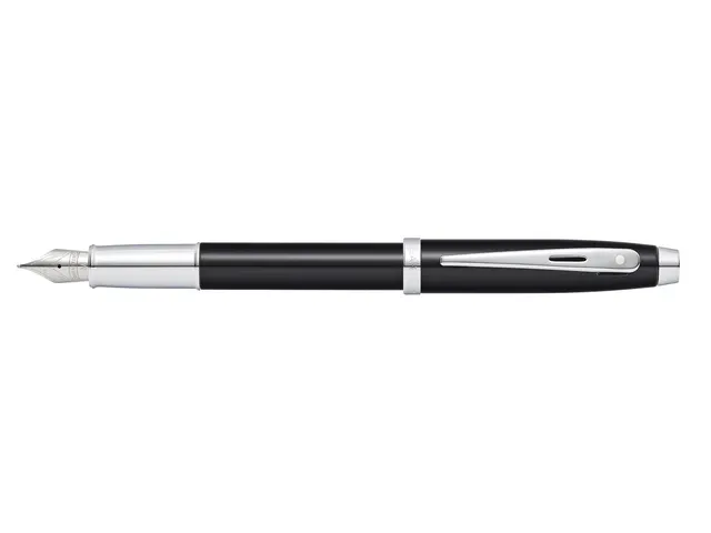 Vulpen SHEAFFER 100 E9338 M Glossy black lacquer chrome plated
