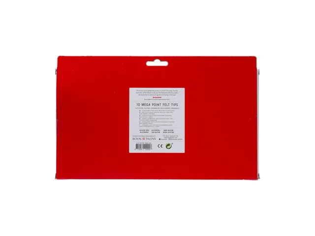 Feutre Bruynzeel Kids Mega Point set 10 couleurs