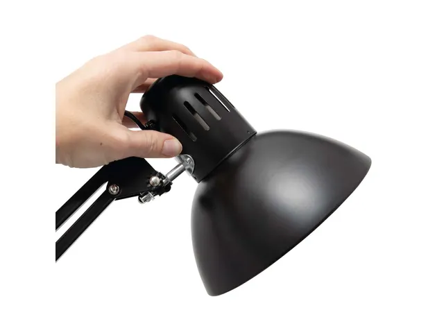 Bureaulamp MAUL Study tafelklem excl.LED lamp E27 zwart