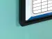 Whiteboard bedrukt eigen ontwerp 45x60cm Softline 8mm zwart profiel