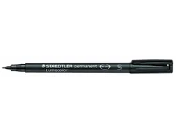 Viltstift Staedtler OHP Lumocolor 313 Zwart Super fijn 0.4mm