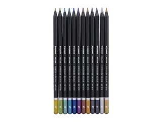 Kleurpotlood Bruynzeel Expression 12 stuks metallic kleuren - 3