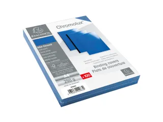 PK100 inbindkaft CHR OME 230g A4 blauw - 1