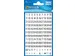 Avery Zweckform Etiketten cijfers letters 1-100 2 blad zwart op wit