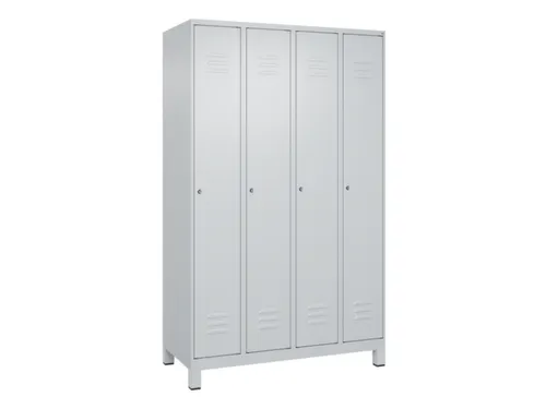 locker voor scheiding van kleding,HxBxD 1950x1200x500mm,4vak