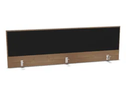 opzetpaneel,v. bureau,aanbouw achter,B 1800mm,NT-cherry,BN8033-zwart