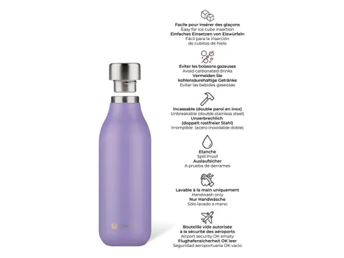 Thermosfles 2.0 Les Artistes Paris 500ml Twilight