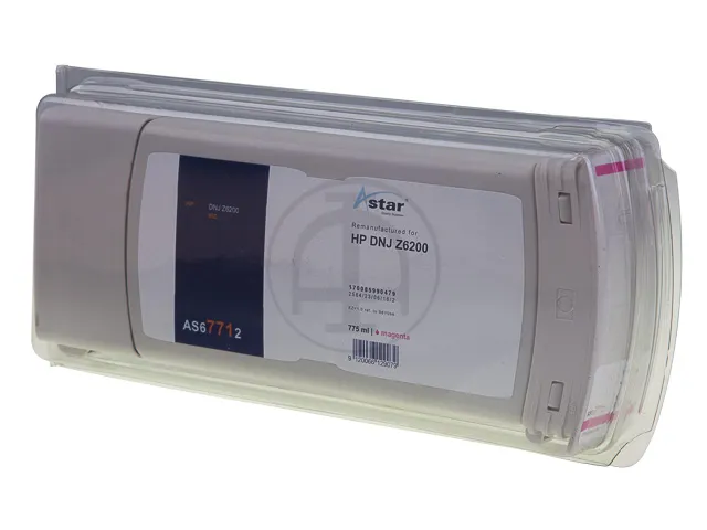 As67712 Astar Hp 771C Dnj Inkt Magenta Rebuilt Blister 775Ml