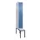 Z-garderobekast,HxBxD 2120x300x815mm,2vak,vak B 300mm,cil.-slot