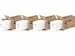 Flipoverpapier Legamaster blanco 20vel 5 Stuks Voordeelbundel
