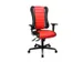 Topstar Bureaustoel Sitness Racer RS 3D-zitting, zwart/rood