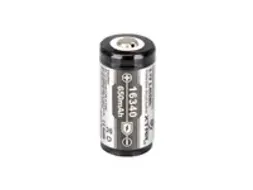 OUTLET Xtar Lithium-Ion Batterij Oplaadbaar 3.7V - 650Mah - 16340