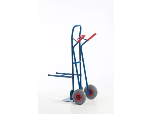 Stoelensteekwagen Luchtbanden 250kg 1300x530mm Steekpl. 300x225mm