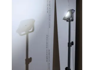 accu-schijnwerper voor in de bouw,behuizing kunststof,COB-led - 12