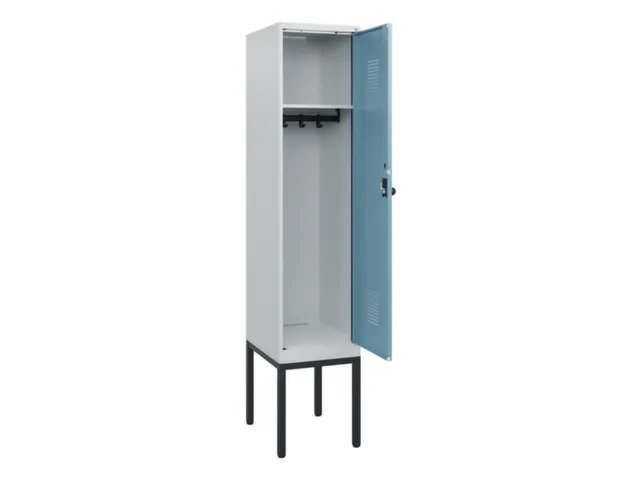 schoollocker,HxBxD 1950x400x500mm,1vak,vak B 400mm,draaigrendel