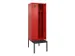 locker met bank,voor scheiding van kleding,HxBxD 2120x600x815mm,2vak