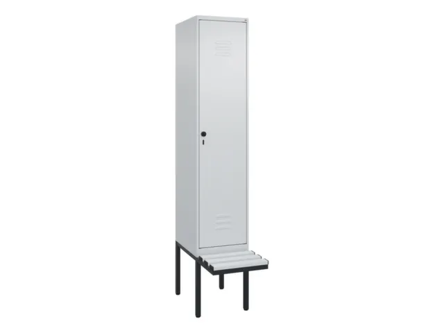locker voor scheiding van kleding,HxBxD 2120x400x815mm,1vak