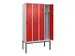 locker voor scheiding van kleding,HxBxD 2120x1200x500mm,4vak