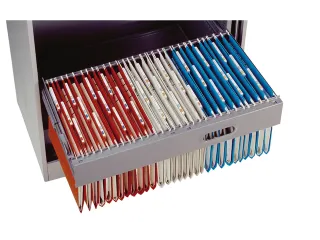 Hangmap Secolor lateraal voor legbord rood - 4