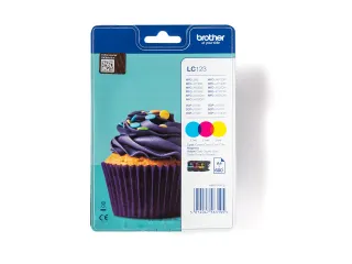 Brother LC-123VALBP inktcartridge multipack origineel 4-kleuren - 2