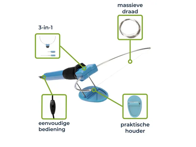 3-In-1 Piepschuimsnijder