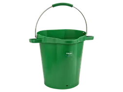 Hygiene 5692-2 emmer 20 liter groen maatverdeling schenktuit