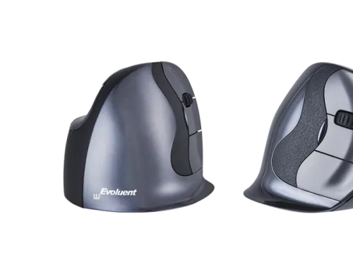 Evoluent D Ergonomische muis draadloos rechts Antraciet Small