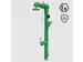 Combiné douche et laveur d'yeux 8317CTFP-B Axion ATEX pour extérieur