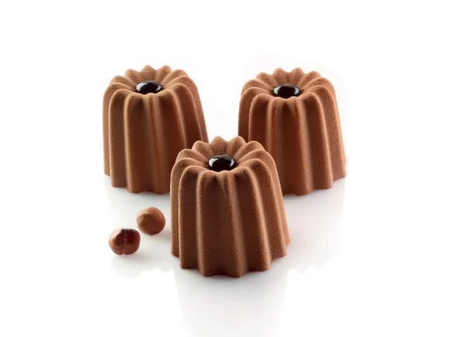 Silikomart Siliconen Bakmat Bakerynorm Canneles Bordelais SQ002