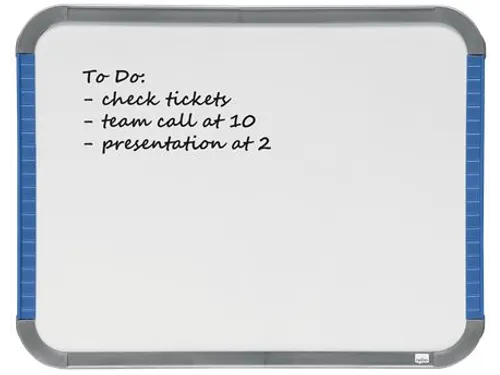 Mini Whiteboard Nobo Q-home Slim Line 22x28cm Wit