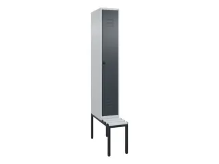 locker voor scheiding van kleding,HxBxD 2120x300x815mm,1vak - 1