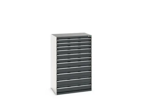 ladekast HxBxD 1600x1050x750mm 11laden zware lasten RAL7035 RAL7016