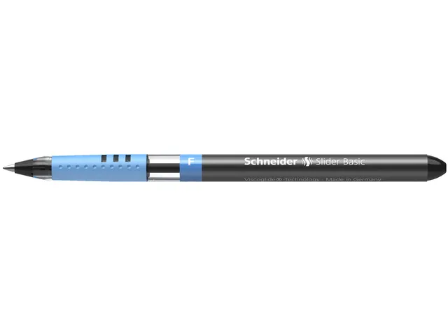 Balpen Schneider Slider Basic F 0,3mm zwart