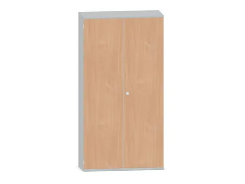 Kantoorkast 1920x1000x430mm Decor Romp Lichtgrijs Decor Front Beuken