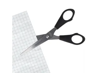 Kantoorschaar Westcott 155mm met kunststof grip rvs - 9