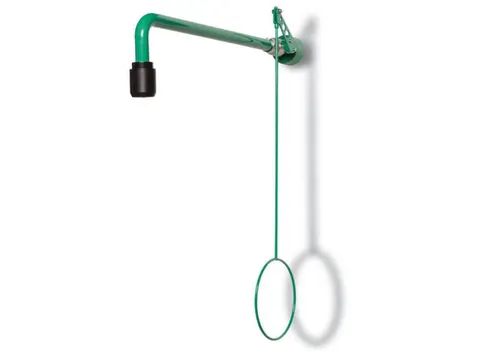 Nooddouche Wandmontage Schroefdraad 3/4 Buiten Rvs/messing