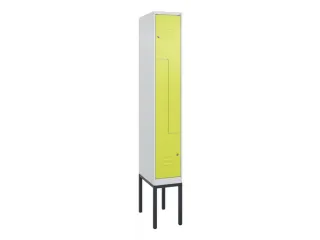 Z-garderobekast,HxBxD 2120x300x500mm,vak B 150/300mm,cil.-slot - 1