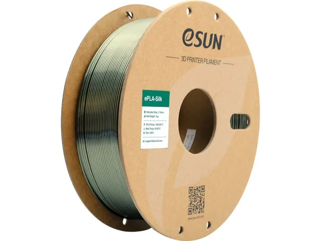 eSUN 3D printer Filament ePLA-Silk 1,75mm Brons 1kg